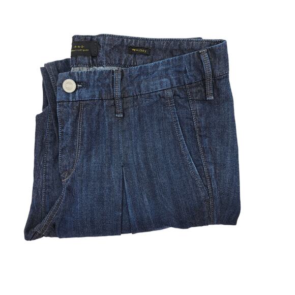 Robert Rodriguez RND Newsboy Dark Rhapsody Pleated Taper Leg Jeans - Size 28 - Picture 5 of 9